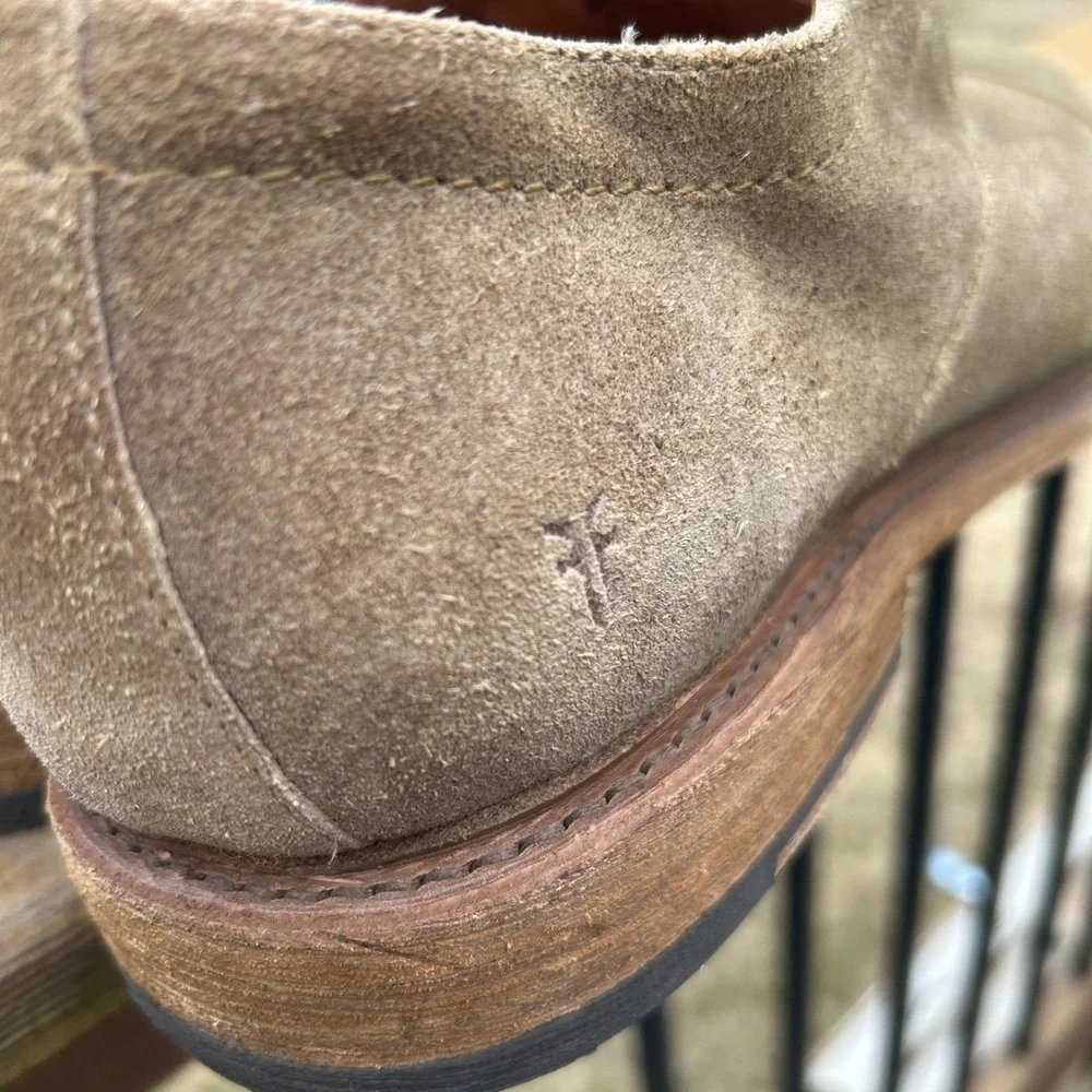 Frye Paul Bal Suede Oxford shoes size 13
